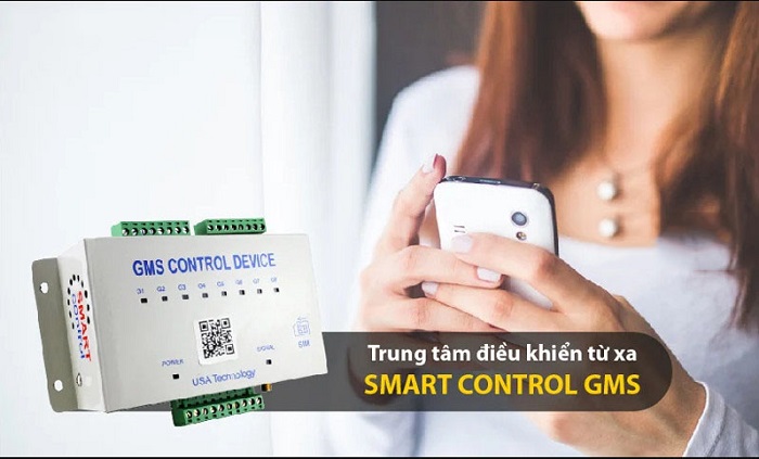 hệ thống tưới cây qua điện thoại