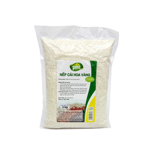 Nếp Cái Hoa Vàng Phú Minh Tâm Gói 1kg